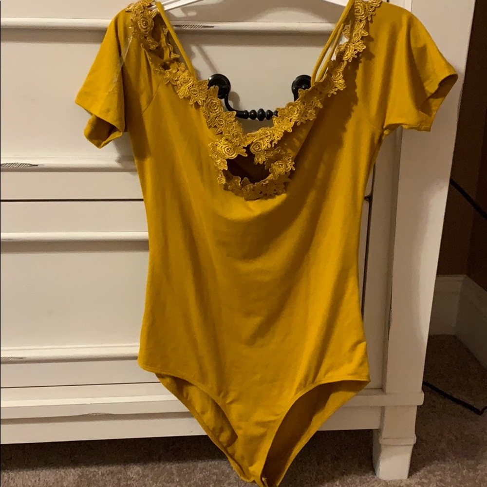 Mustard Bodysuit